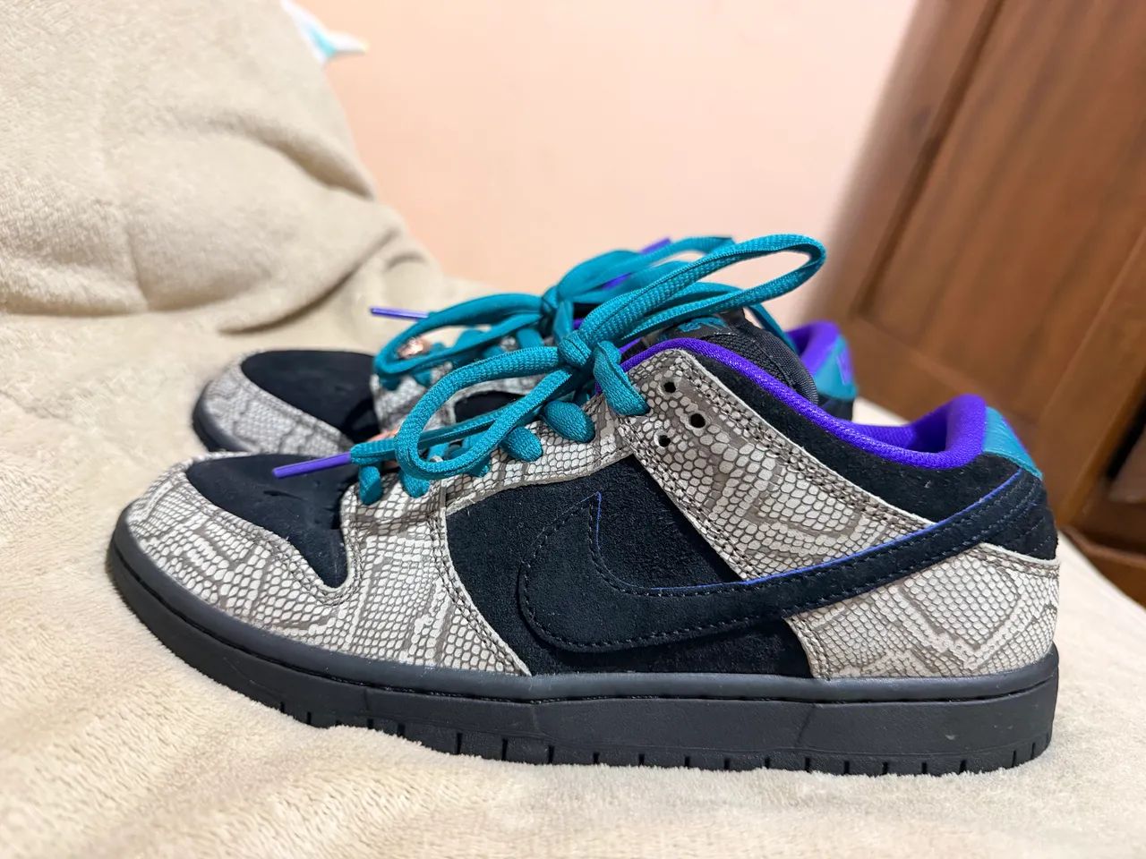 Tênis Nike Sb dunk low bright spruce - Foto 2