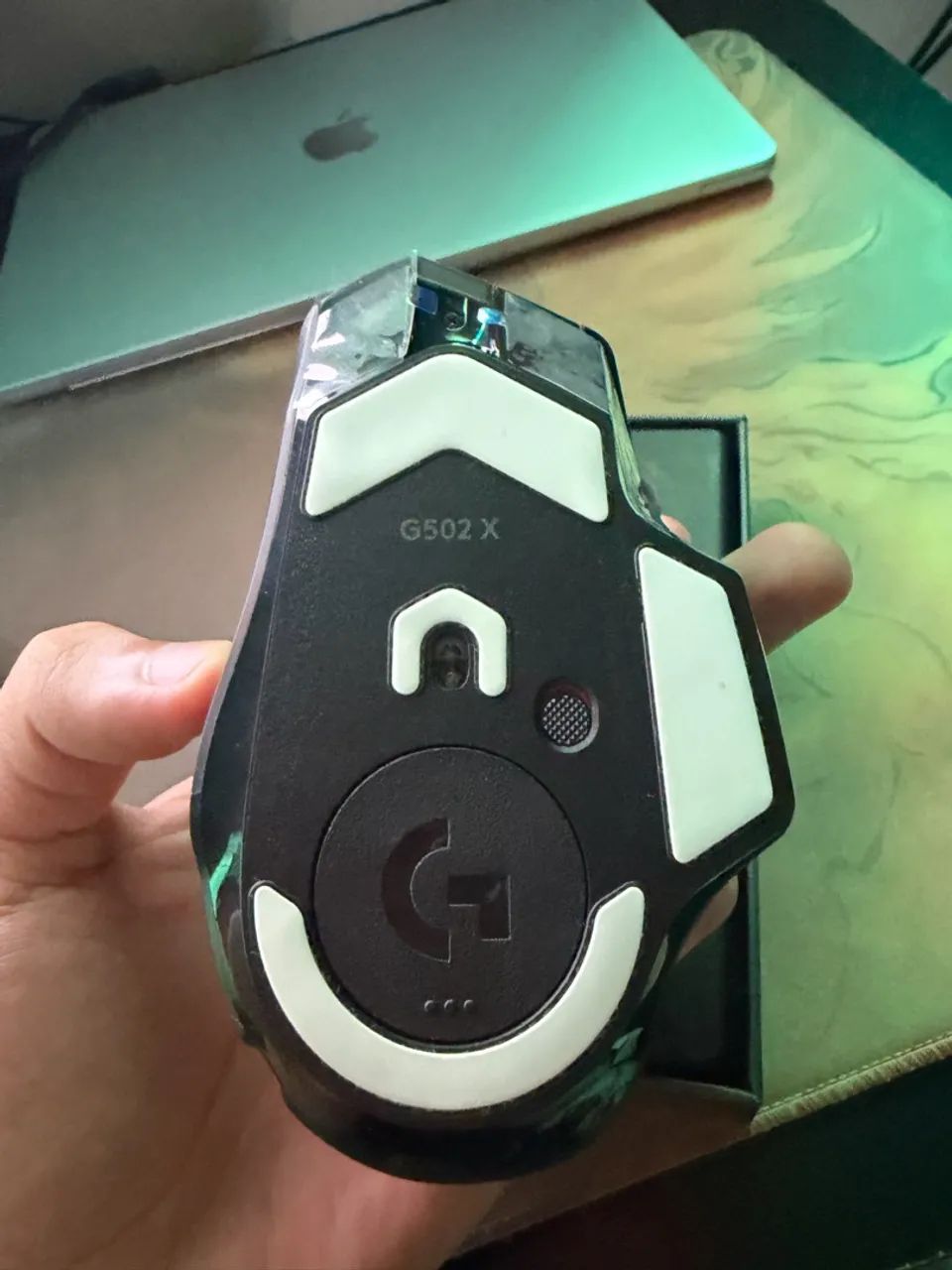 Mouse Logitech G502 X Plus Preto RGB - Foto 4