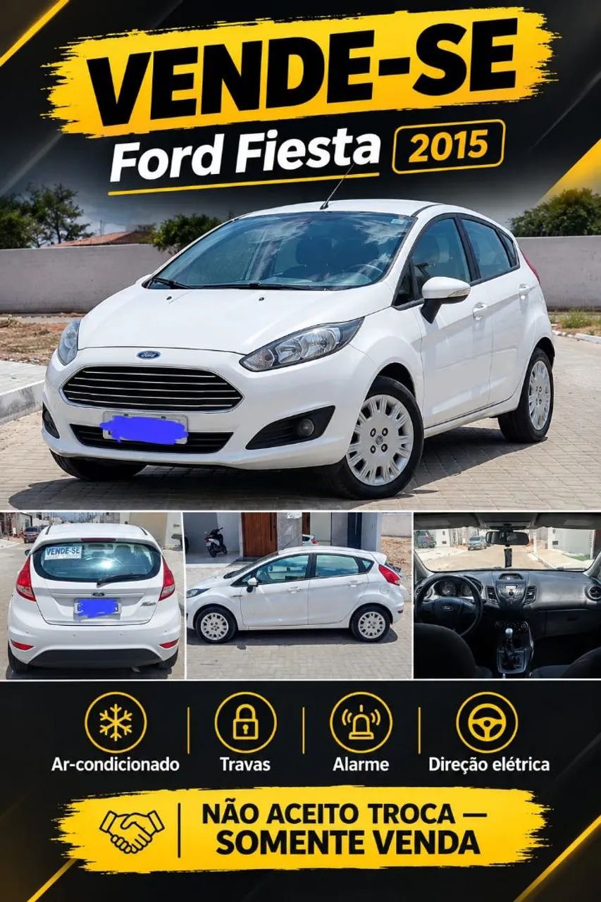 Ford Fiesta 1.5 16V FLEX MEC. 5P 2015