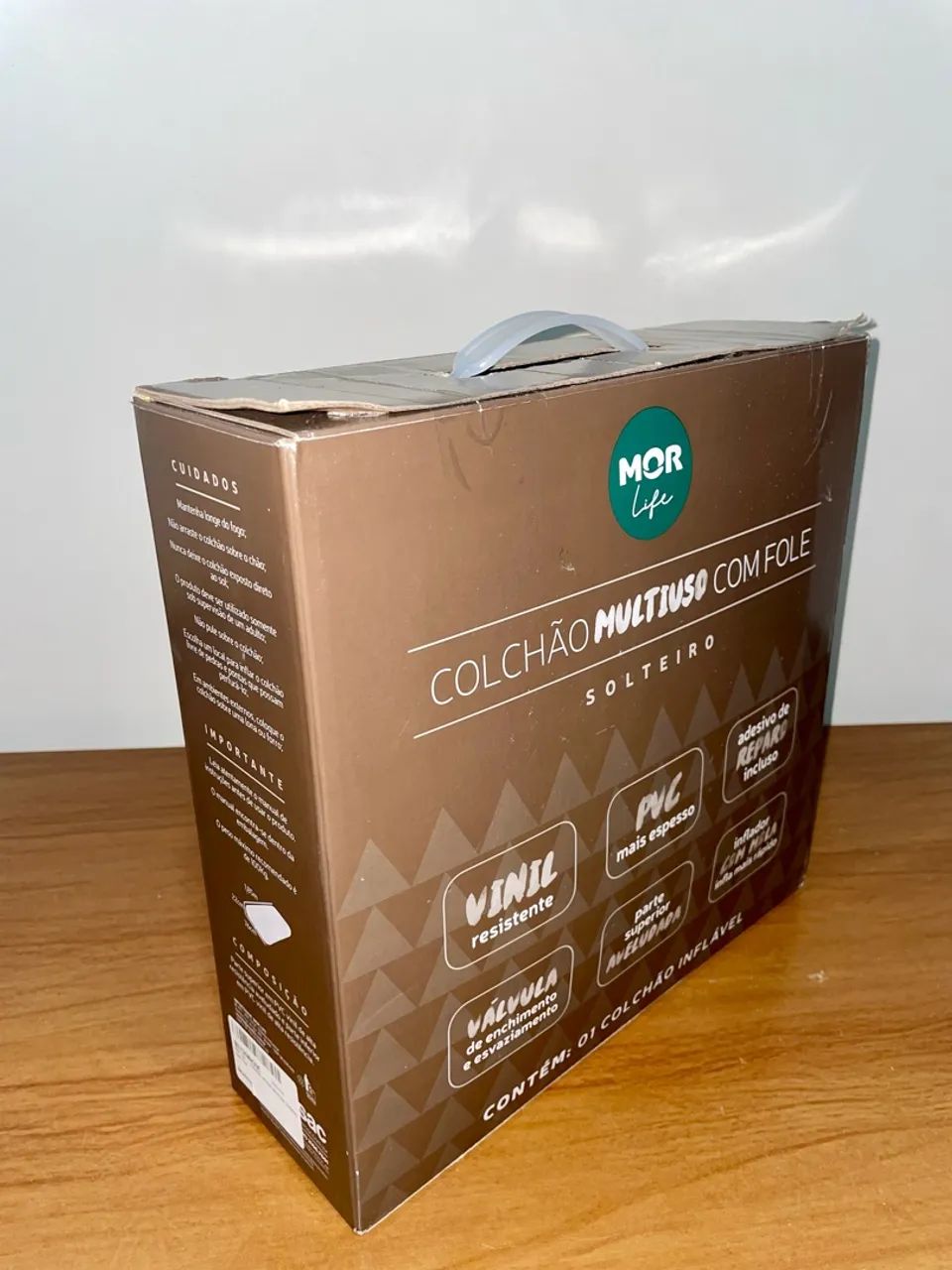 Colchão inflável de solteiro - Foto 2