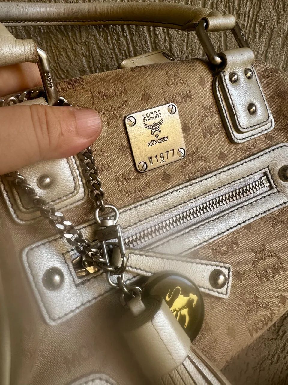 bolsa vintage original mcm - Foto 4