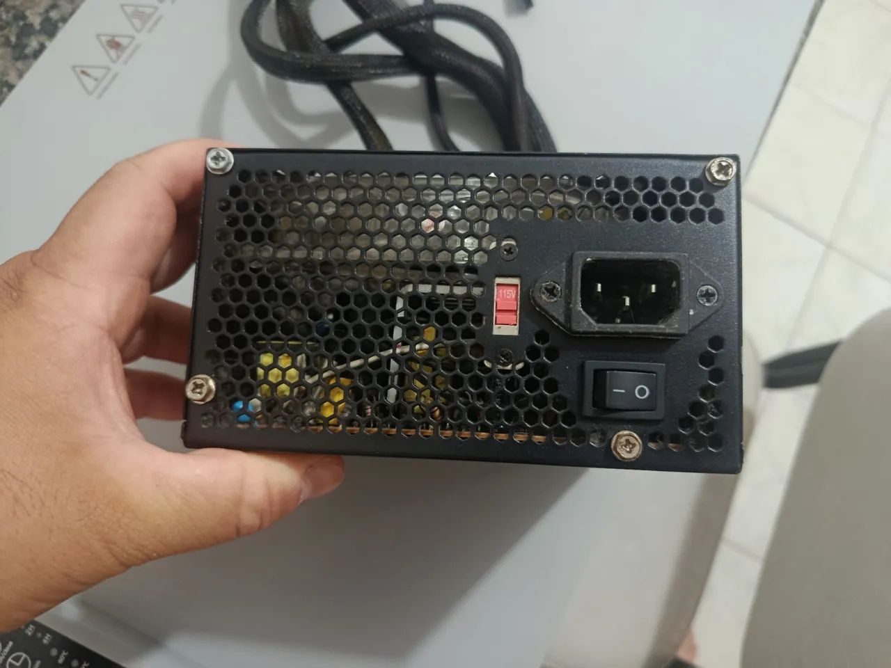Fonte mymax 420W usada - Foto 2