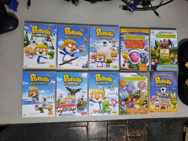 Kits Dvds Pororó & Backyardigans + Estojo com 17 Dvds Infantis - Foto 5