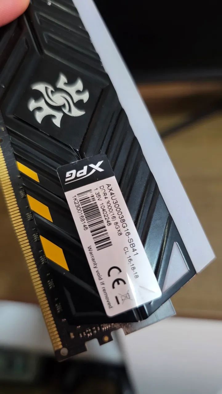 Memória ram ARGB, DDR4, 8GB, CL16, XPG - Foto 2