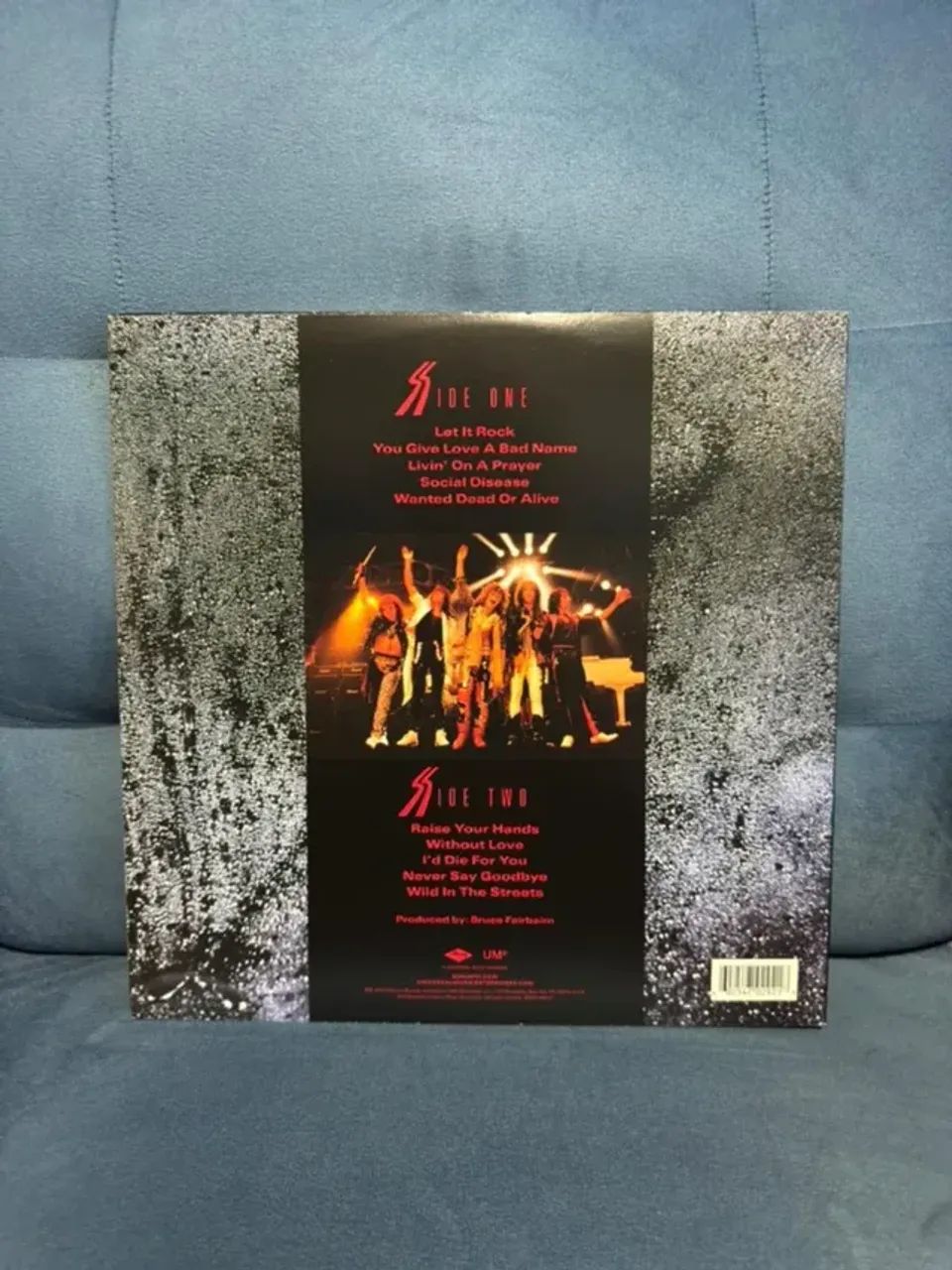 Vinil Bon Jovi Slippery When Wet (Vermelho) - Foto 3