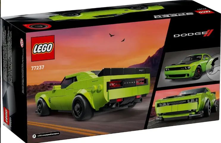 Lego Carro Dodge Challenger Srt Hellcat 77237 - Foto 3