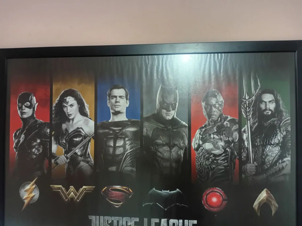 Quadro super herói 