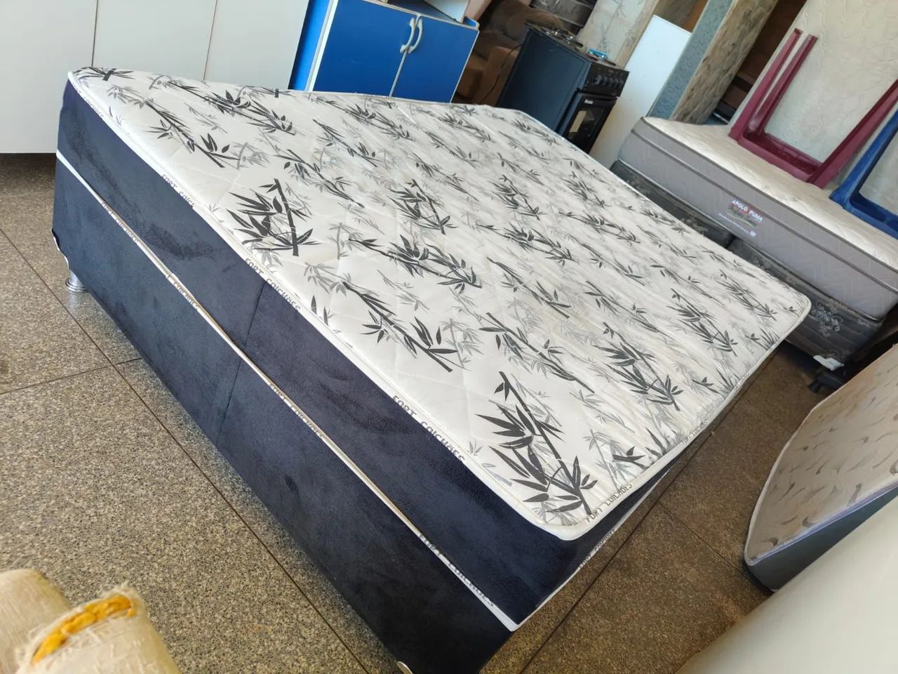 Cama box de casal de espuma  - Foto 2