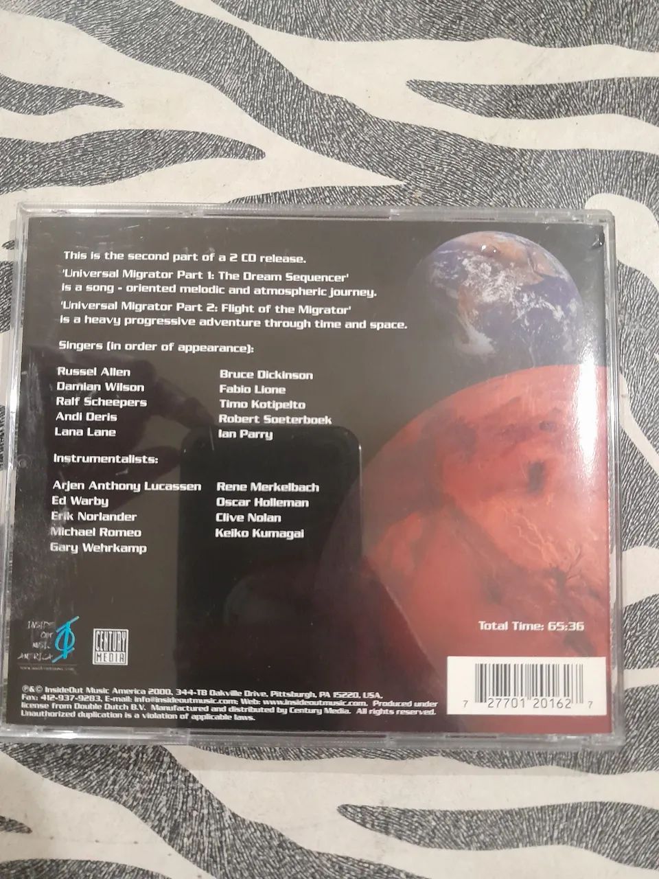 Cd Ayreon - Flight of the migrator - Foto 2