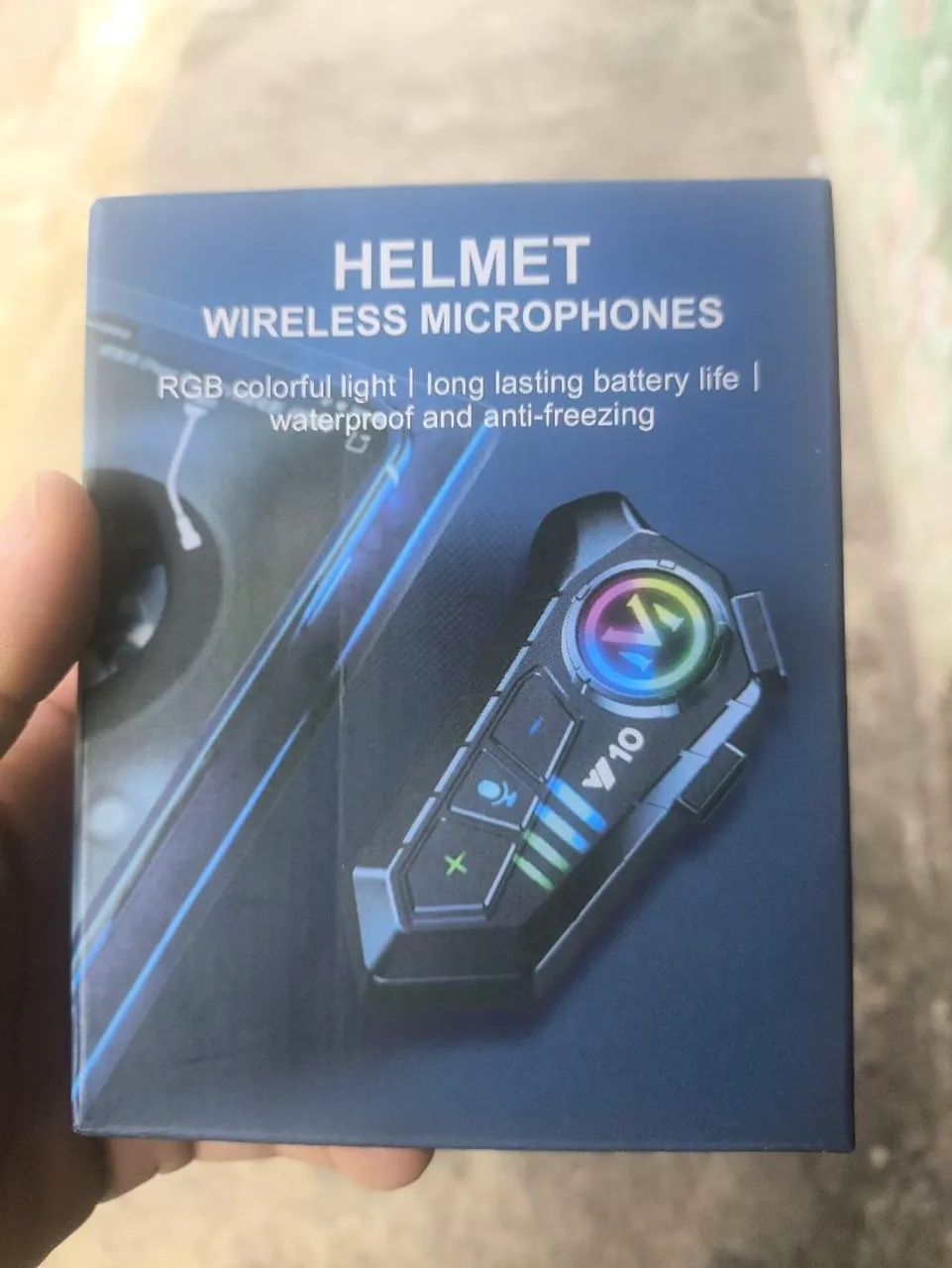 Fone Bluetooth Interno para Capacete de Moto Prova D'água  - Foto 3