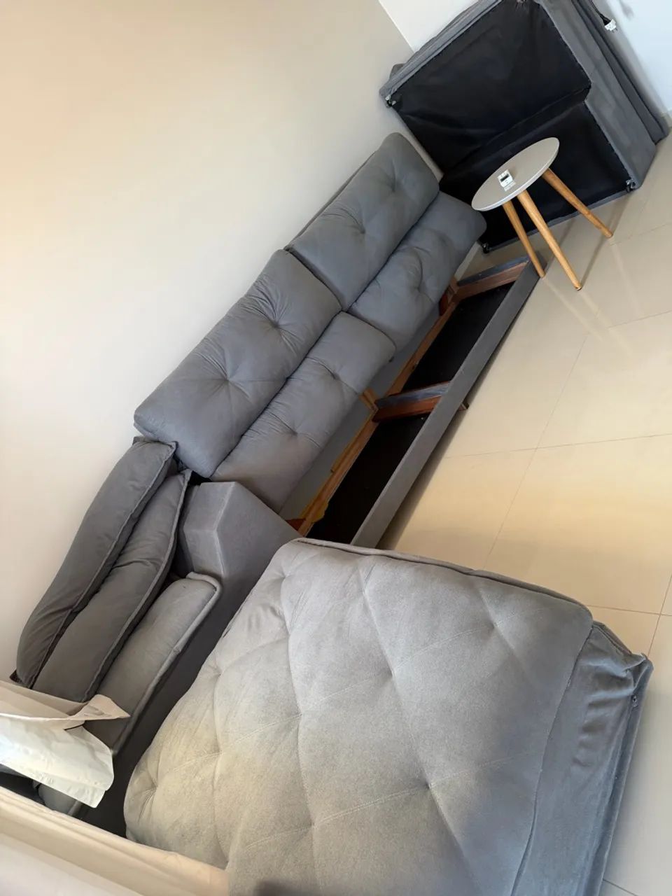 Sofá cama.