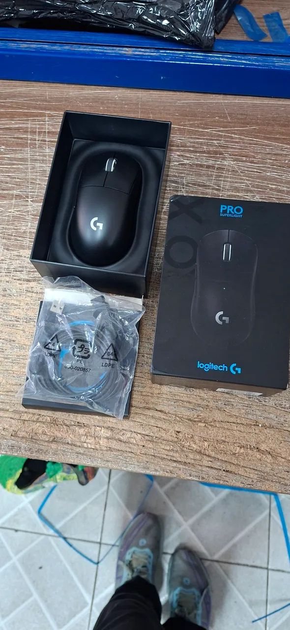 Logitech G pro X superlight - excelente estado - Foto 4