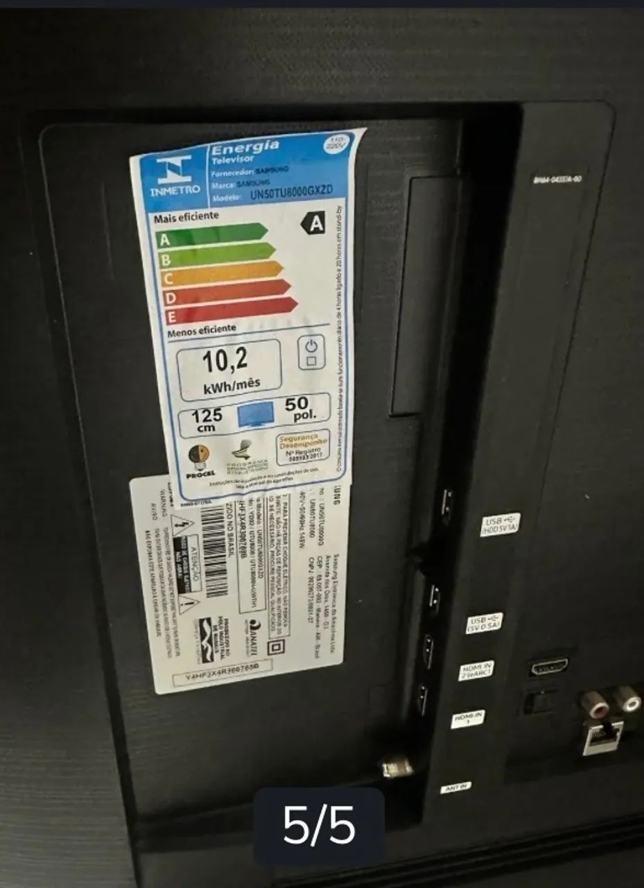Tv Samsung COM DEFEITO DE TELA LEIA DESCRIÇÃO  - Foto 2