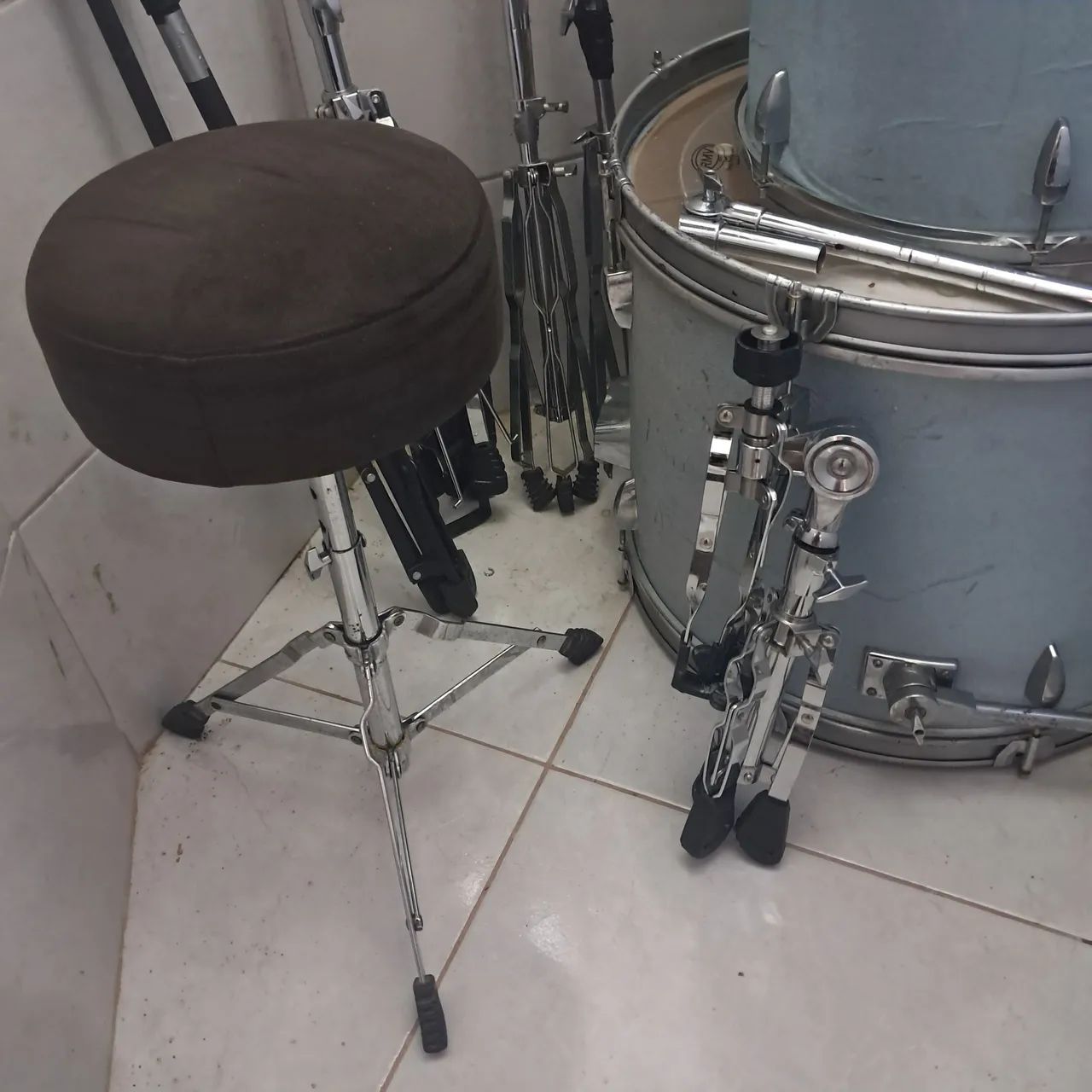 Bateria musical acústica  - Foto 3