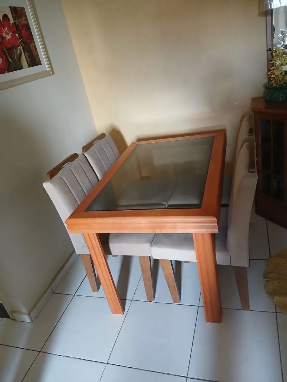 Mesa de jantar + Rack + Mesa de canto + Mesa de centro +Barzinho65568089200002122
