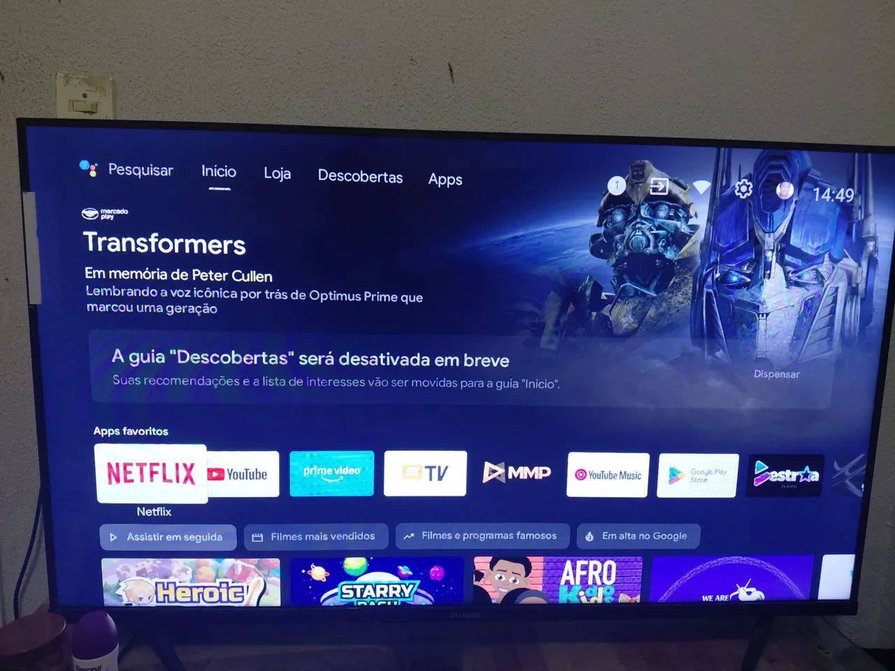 Vendo tv ou troco 