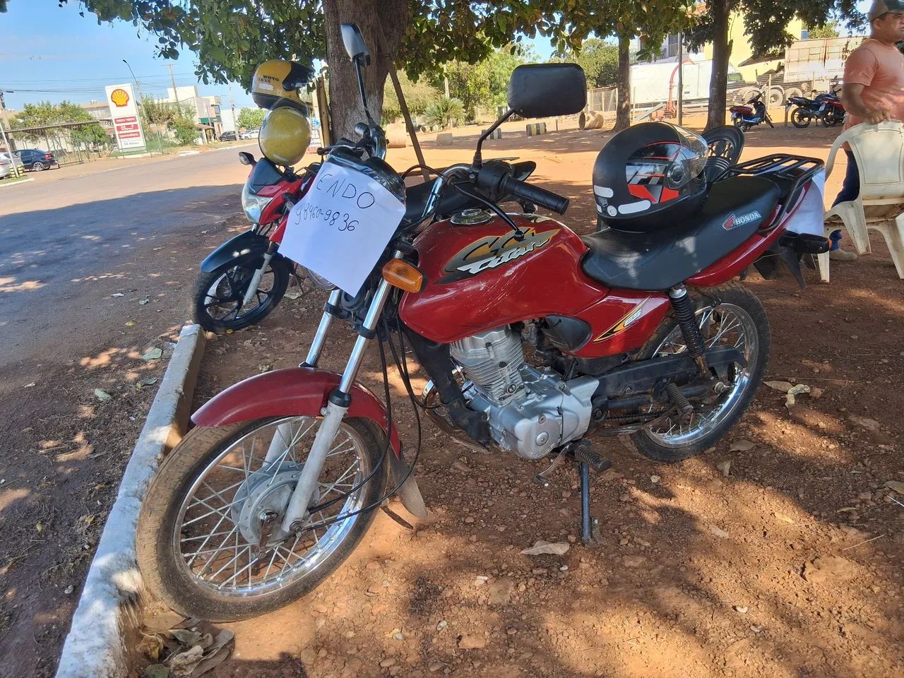 Cg 125 pedal ano 2002