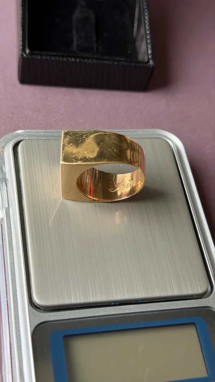 Anel de ouro 18k - Foto 2