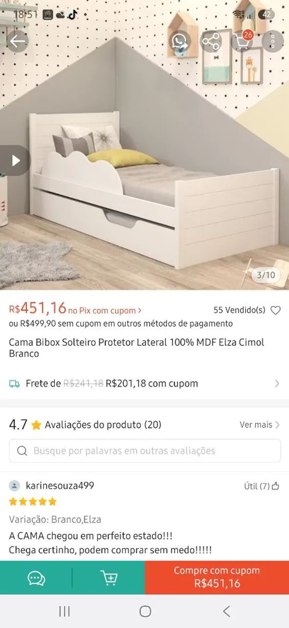 Cama infantil bicama  - Foto 5