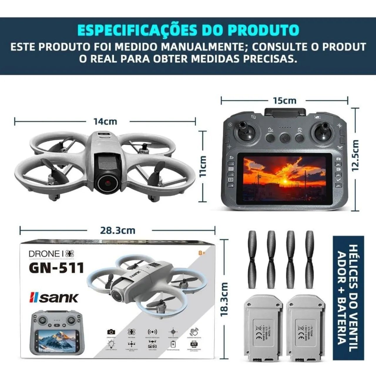 Drone GN-511  - Foto 3