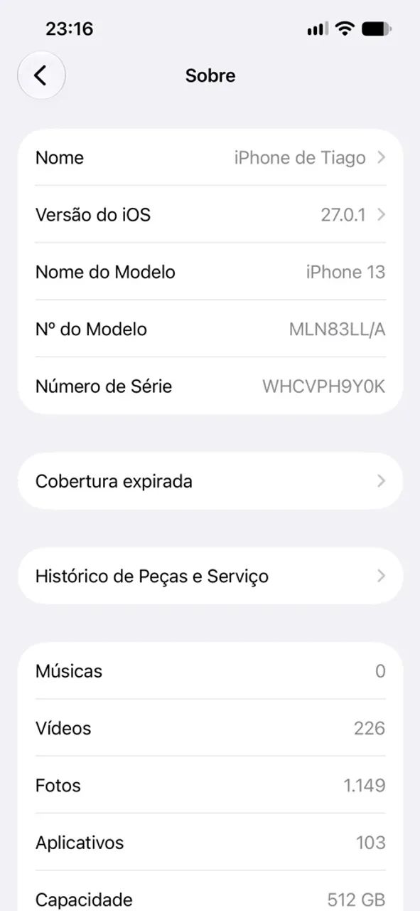 IPHONE 13 512GB AZUL - Foto 2