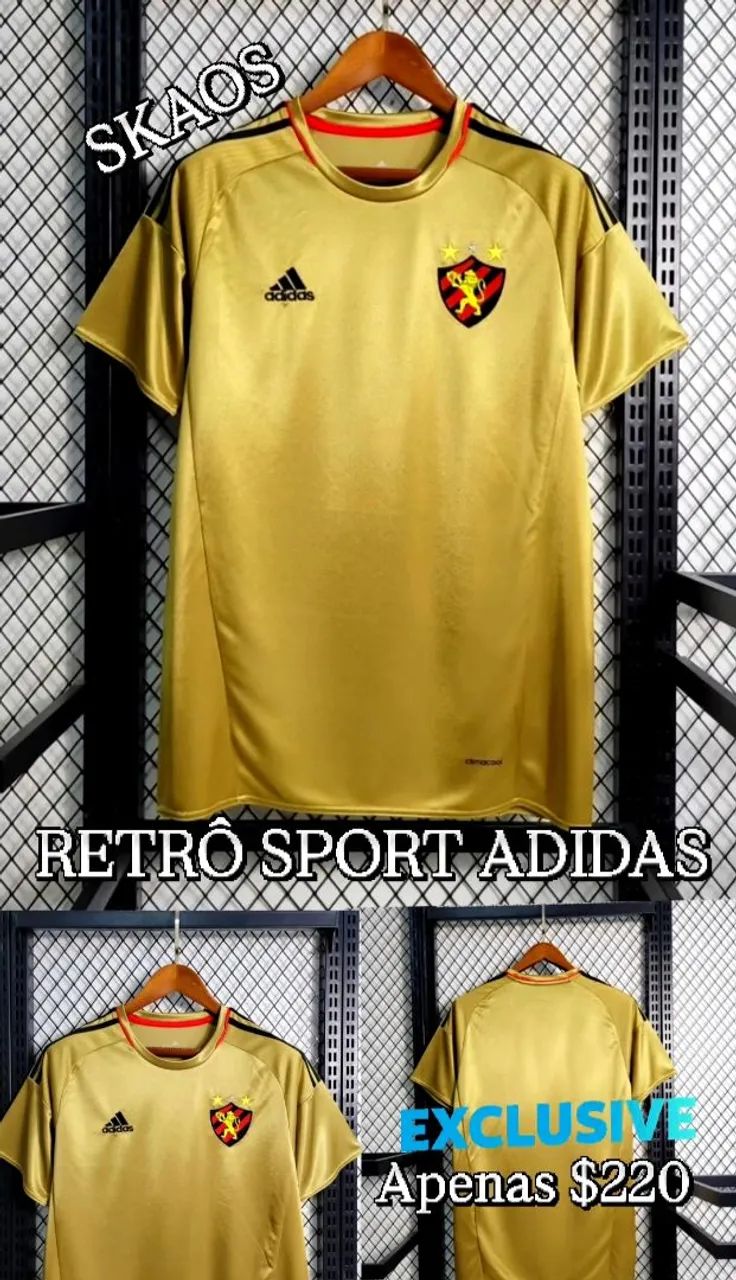 CAMISA RETRÔ ADIDAS TAMANHO G, NOVA. - Foto 2
