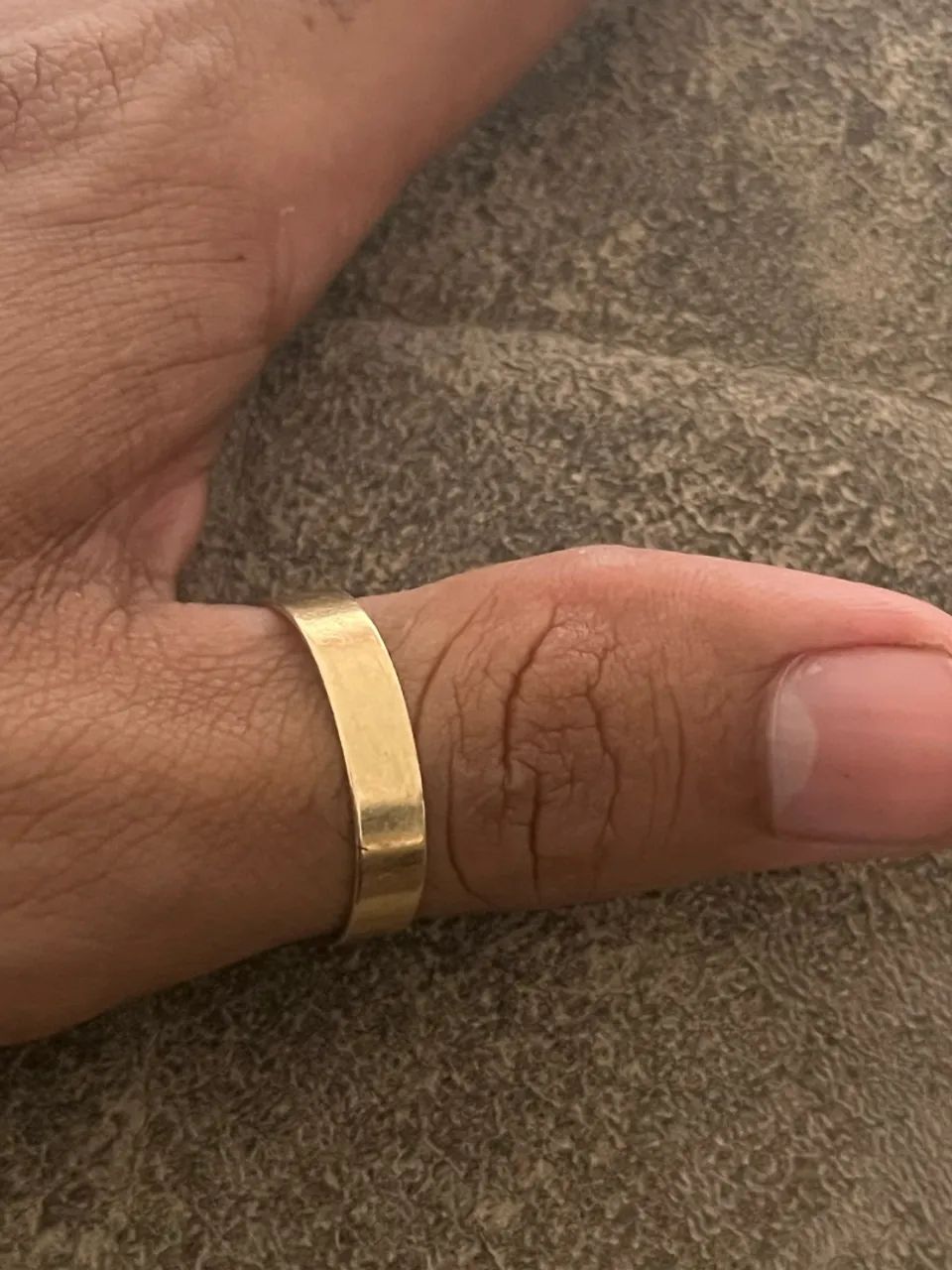 Aliança de ouro 18k  - Foto 2