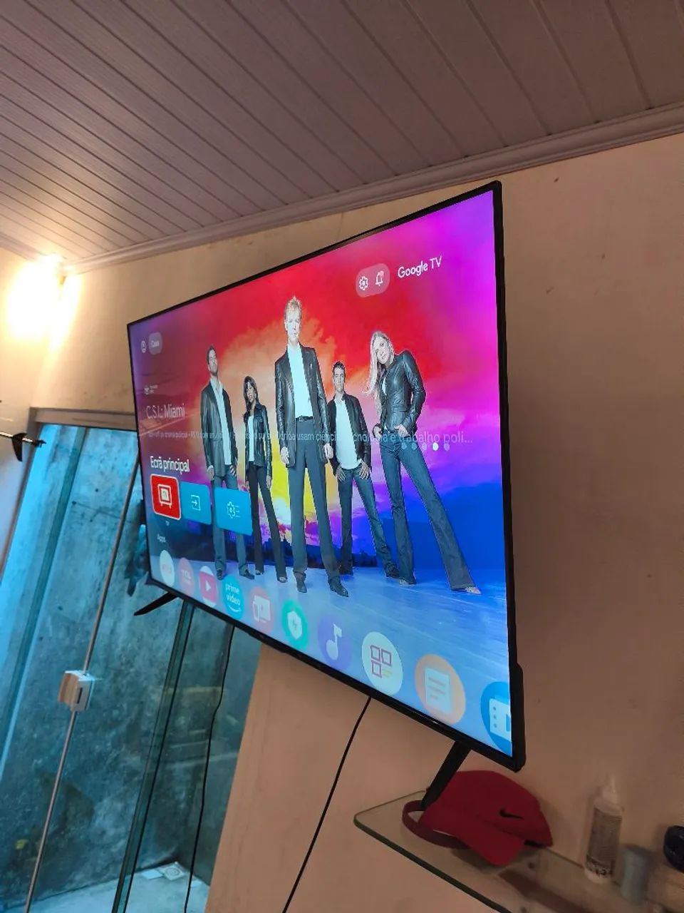 Smart tv TCL 55 polegadas UHD 4K HDR novinha - Foto 2