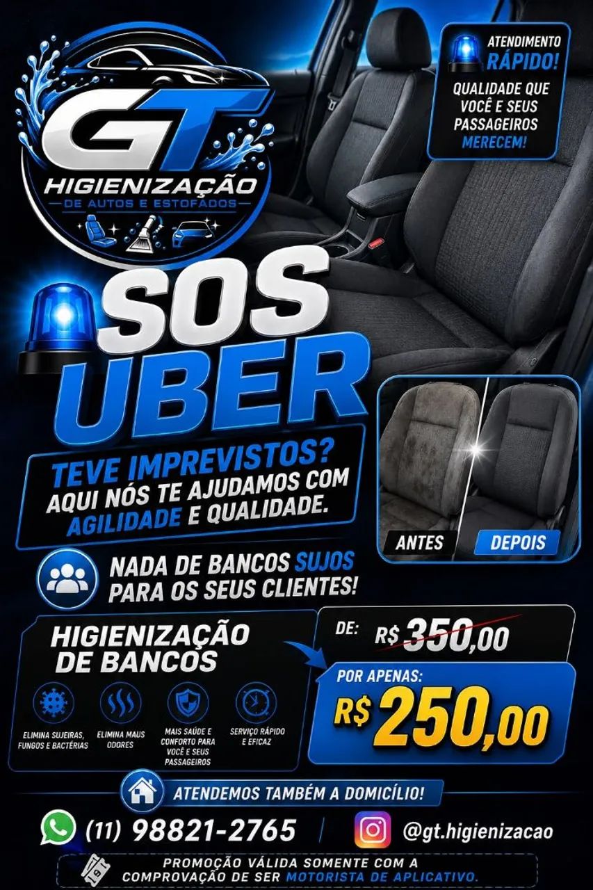 Higienização sofá ,cama ,cadeiras / automotiva ? - Foto 2