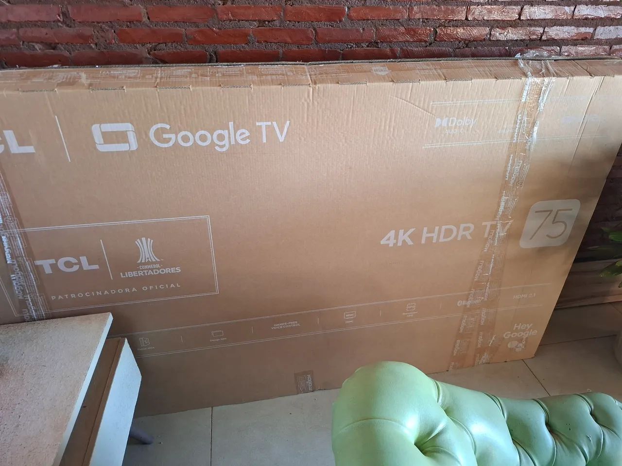 Tv tcl 75 polegadas tela trincada  - Foto 3