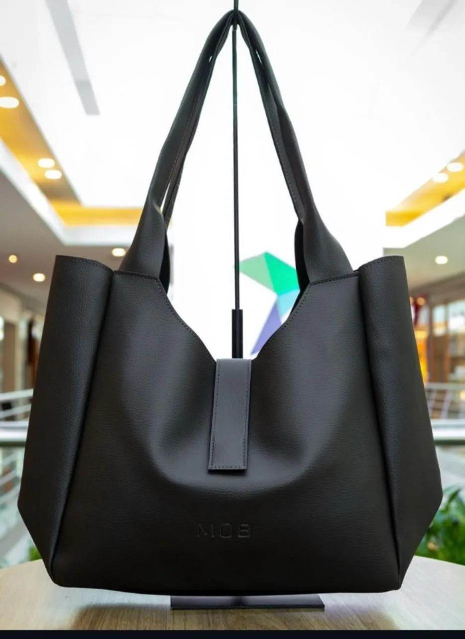bolsa de ombro mob preta