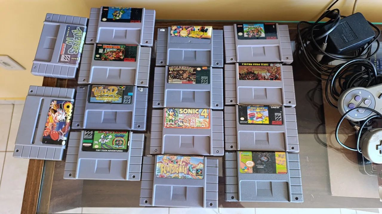 Super Nintendo com Fitas Desapego Rápido  - Foto 2