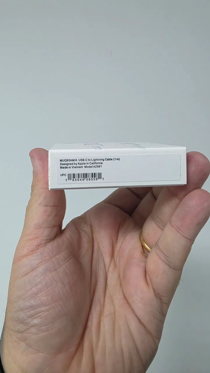 CABO LIGHTINING IPHONE (ORIGINAL) - Foto 3