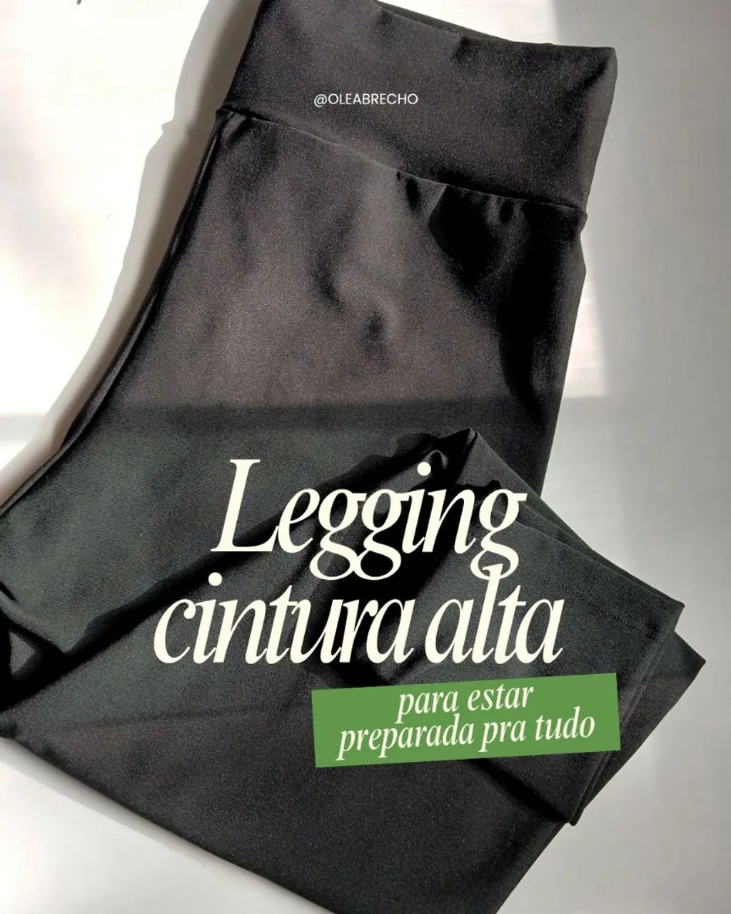 Calça Legging cintura alta TAM P 