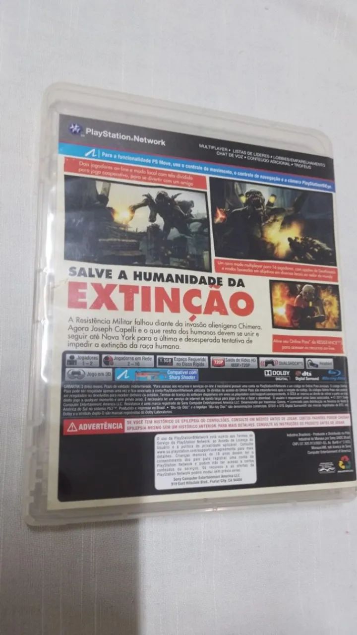 Jogo De PS3 Resistance 3 ( 20545 ) - Foto 2