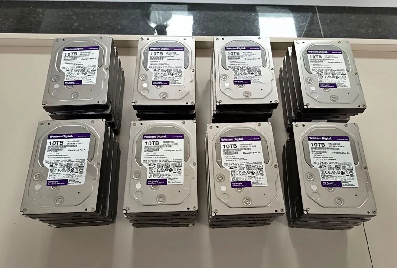 HD 10TB Sata Purple Desktop 