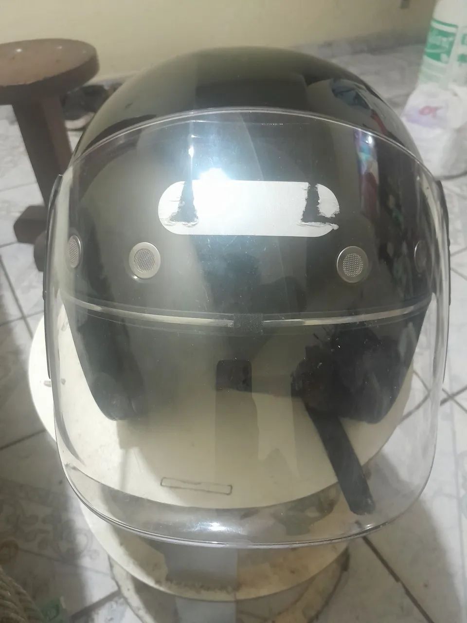Capacete retrô