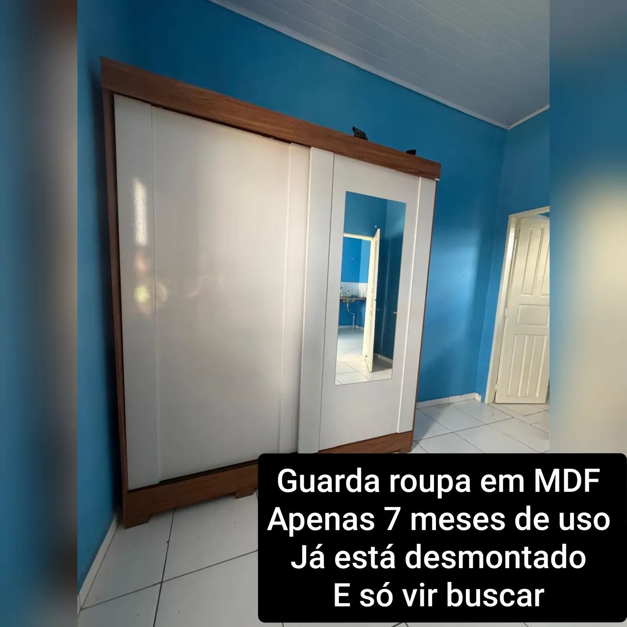 Guarda roupa em MDF 