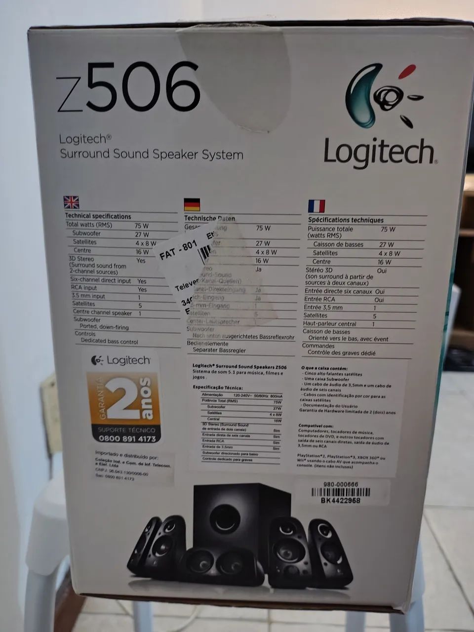 Caixas de Som Logitech Z506 - Foto 3