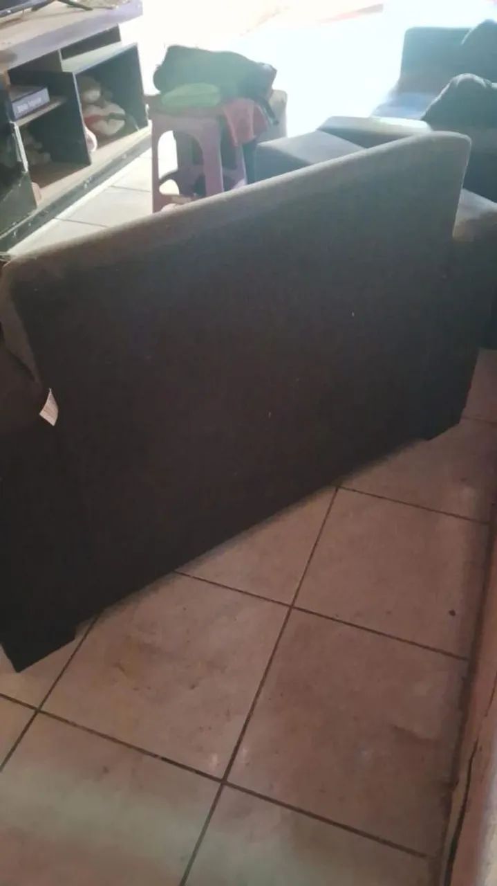 Sofá 2 e 3 lugares com almofadas R$ 280 - Foto 4