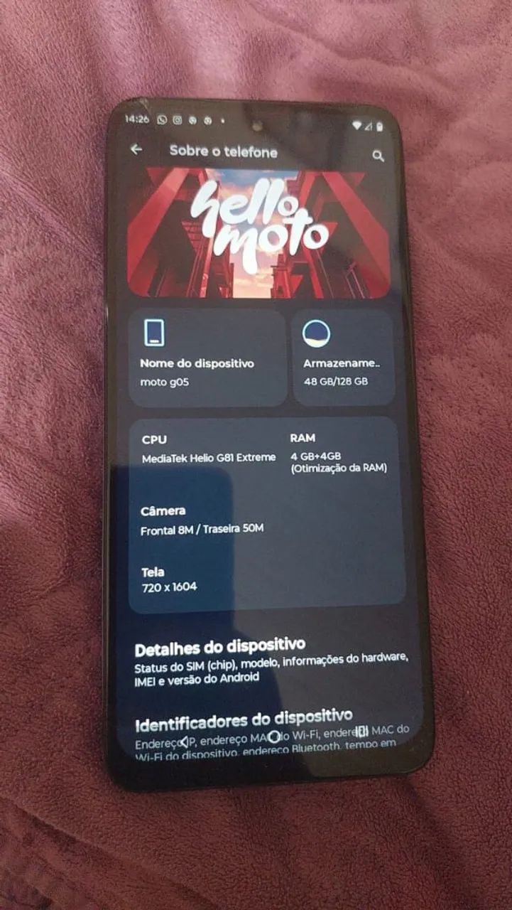 Celular aiphone X e um moto g05  - Foto 5