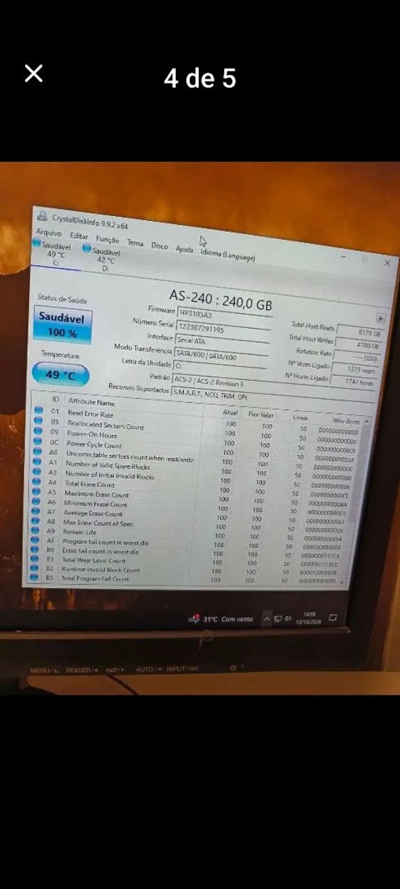 SSD 240G - Foto 4