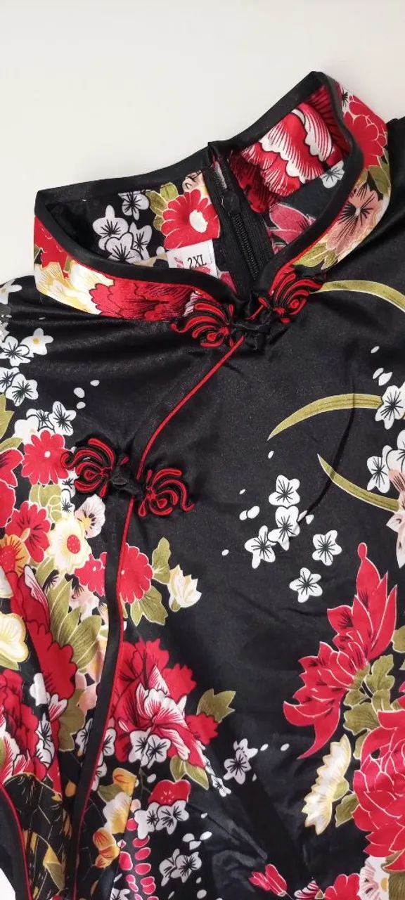 Vestido qipao (importado)  - Foto 4
