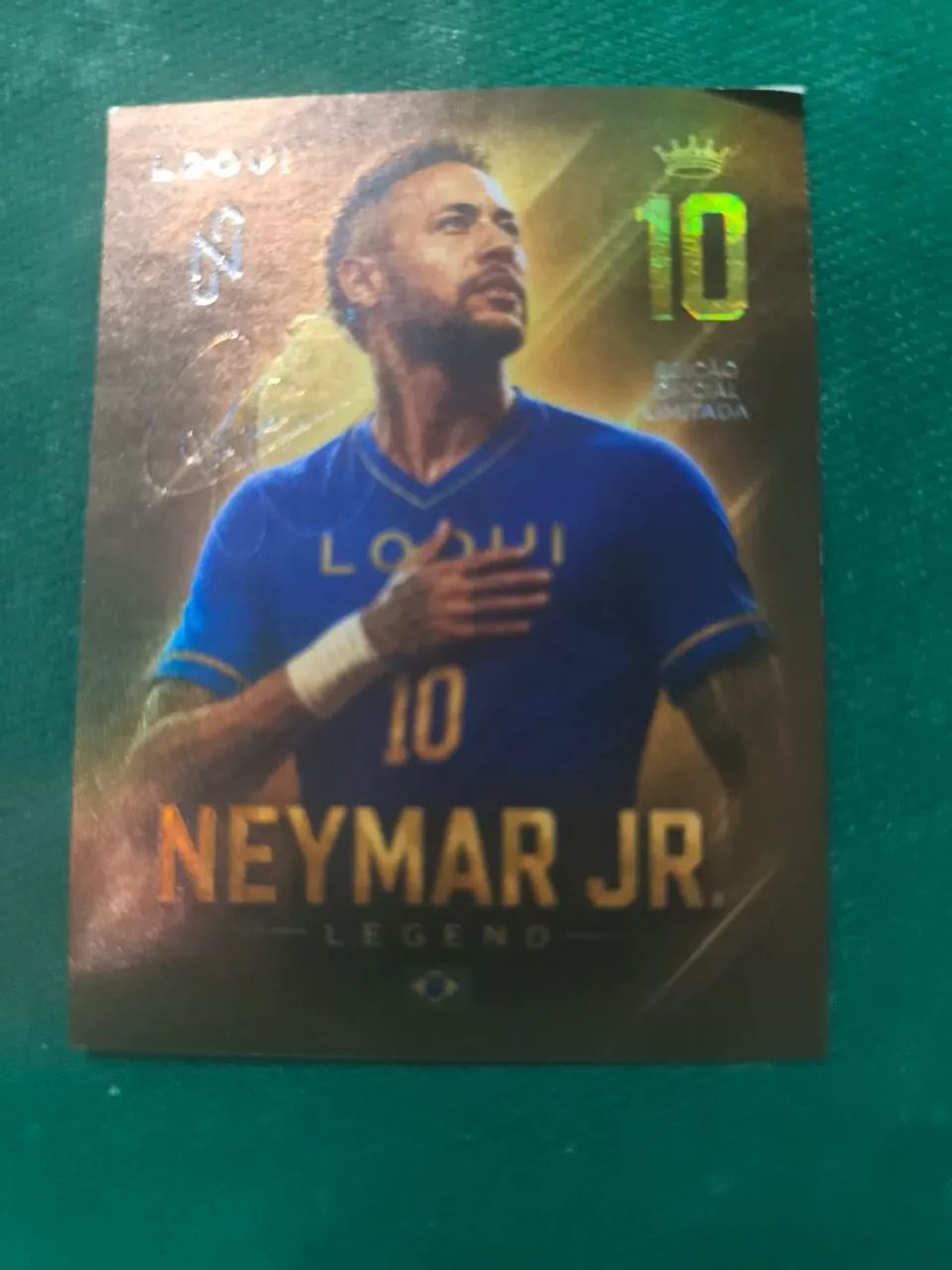 Figurinha Neymar Jr legend loovi oficial 