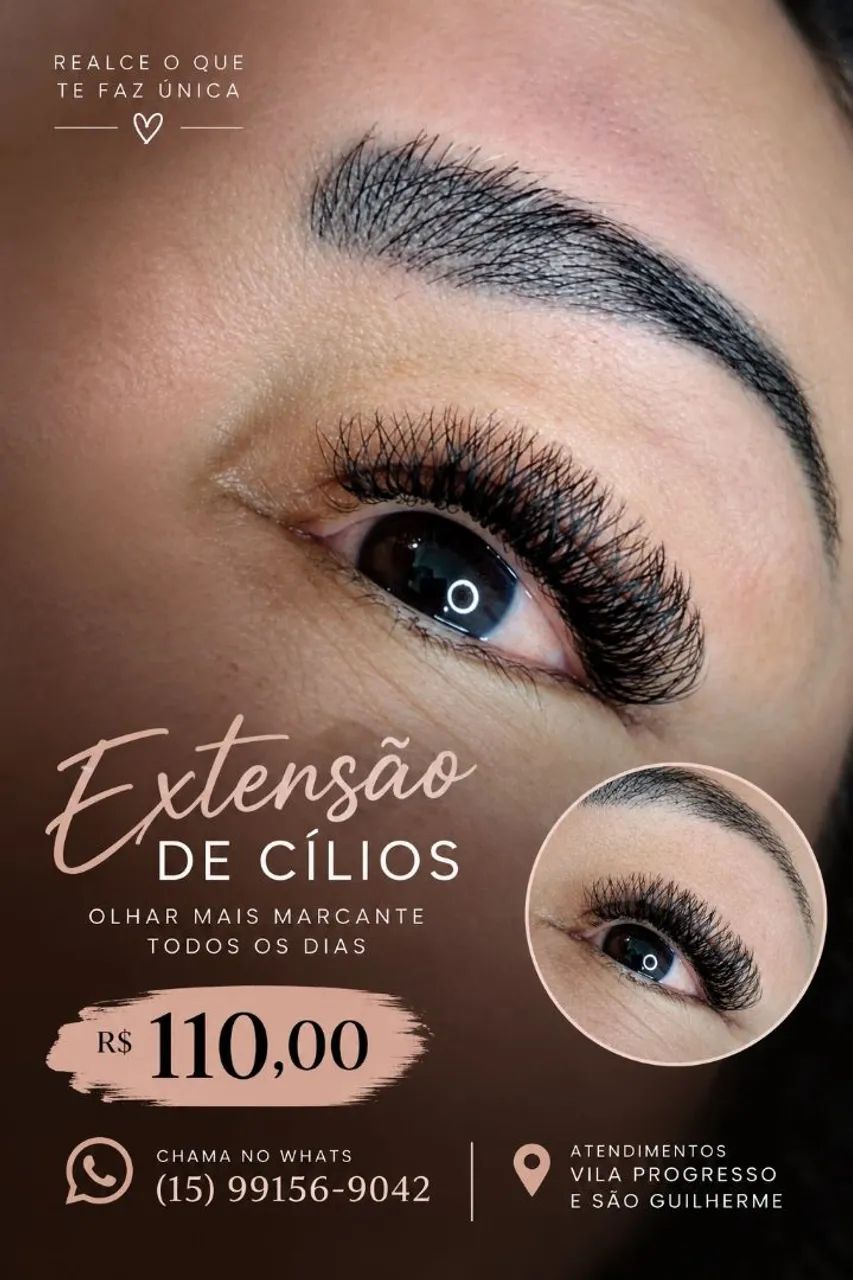Extensão de cílios  - Foto 3