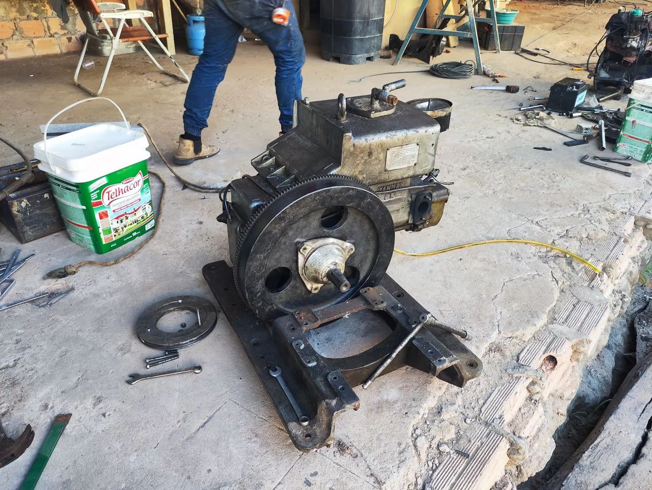 Motor yanmar B10 - Foto 3