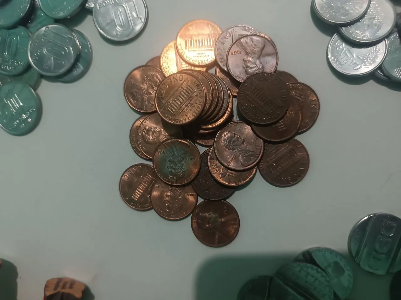 Moedas antigas lote - Foto 5