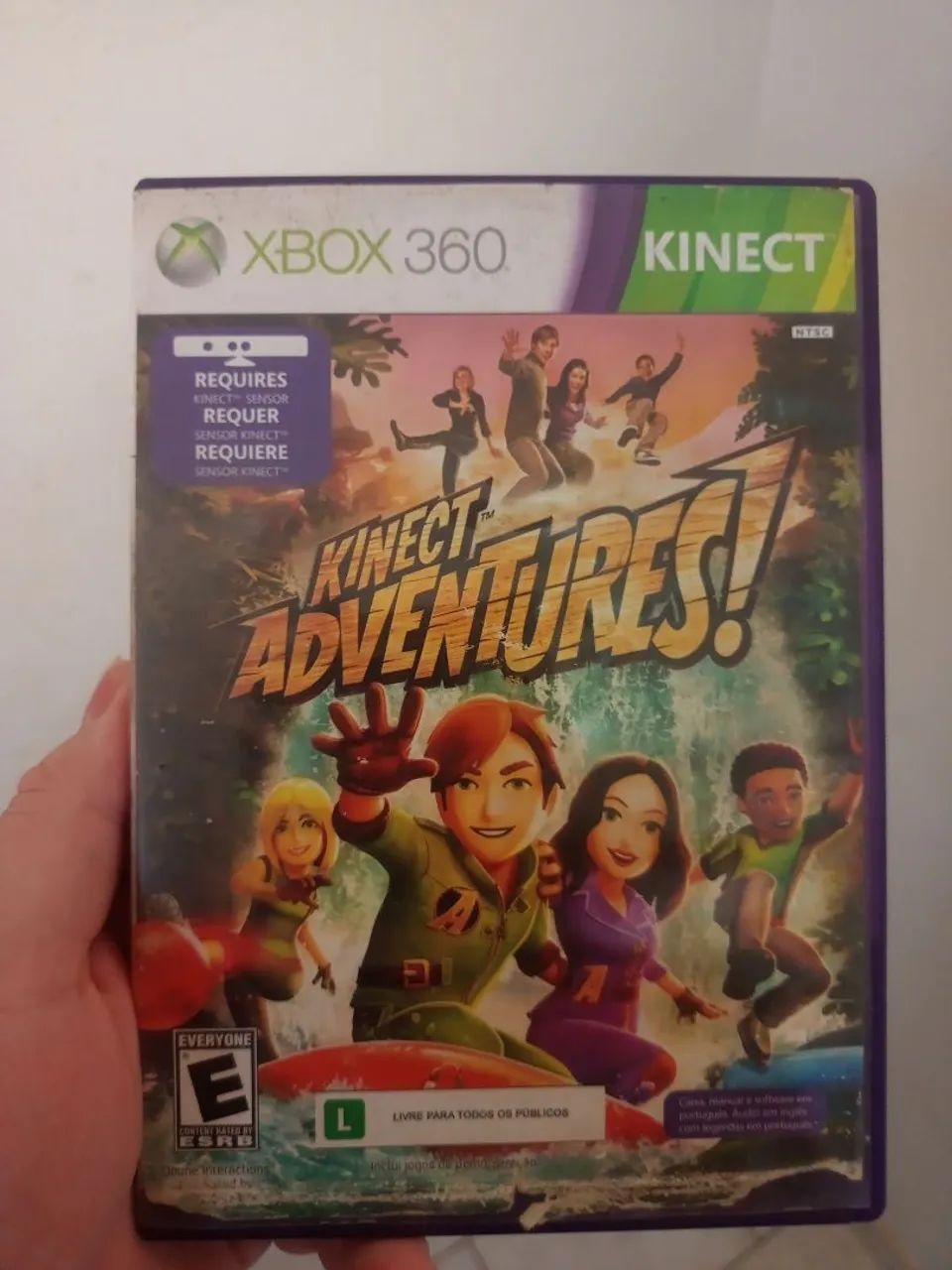 Kinect Adventures - Xbox 360 - Completo 