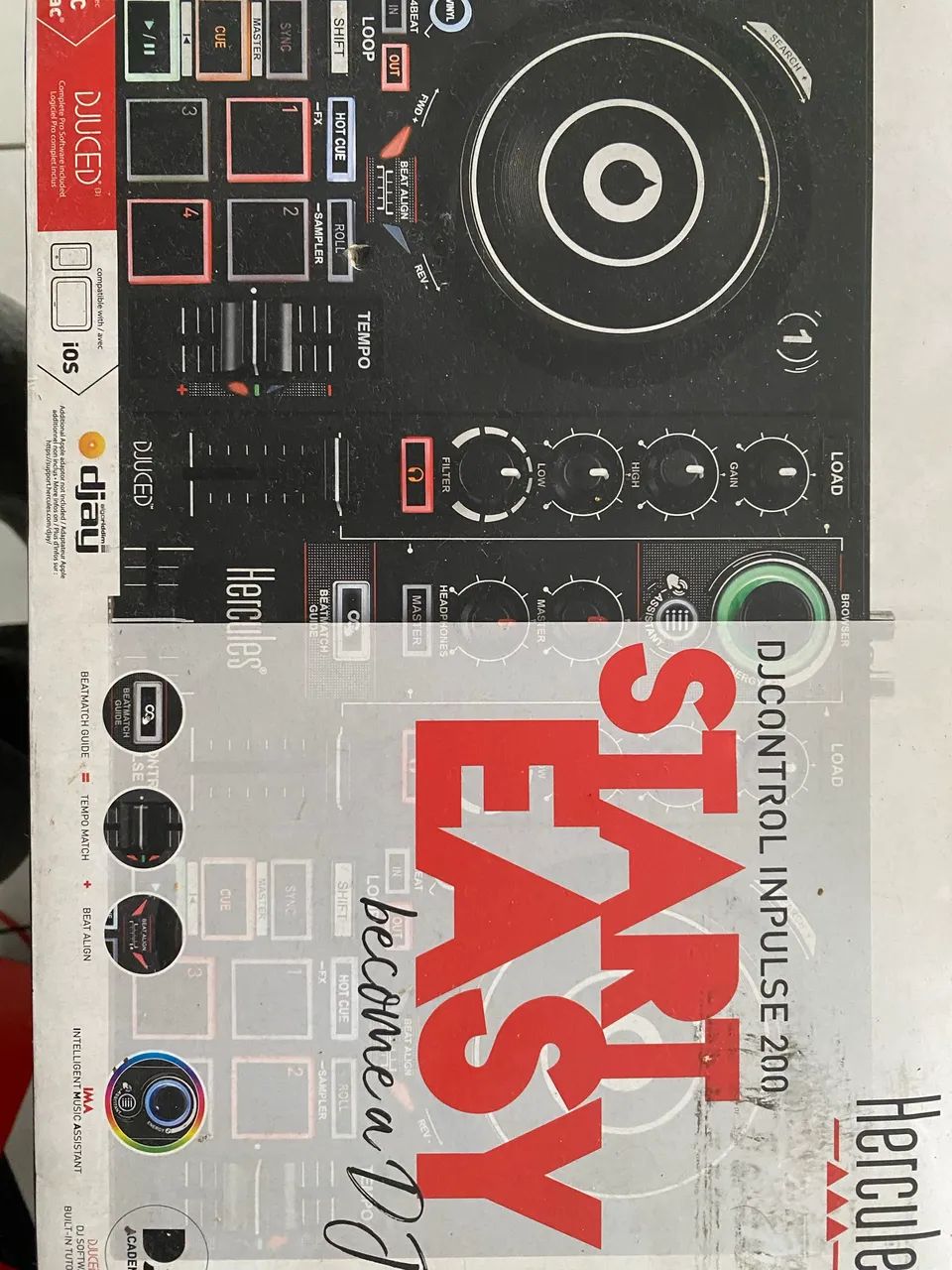 djcontrol inpulse 200 hercules - Foto 5