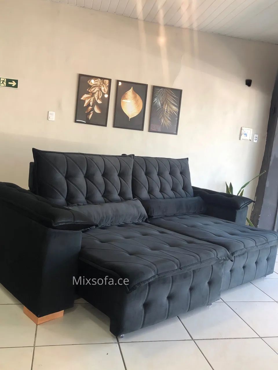 Sofá Apollo retrátil reclinável  - Foto 2